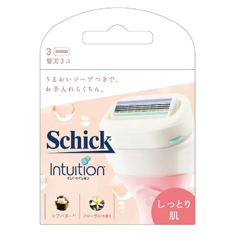シック イントゥイション しっとり肌 替刃 3個 【配送B】