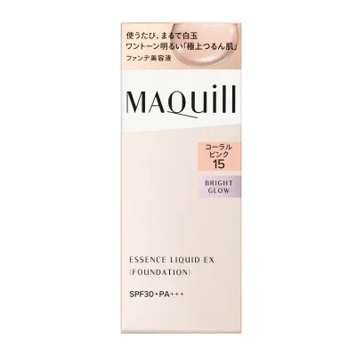 資生堂 マキアージュ エッセンスリキッド EX ブライトグロウ コーラルピンク15 24ml