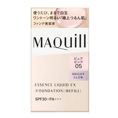 資生堂 マキアージュ エッセンスリキッド EX ブライトグロウ(レフィル)ピュアピンク05 24ml【配送A】
