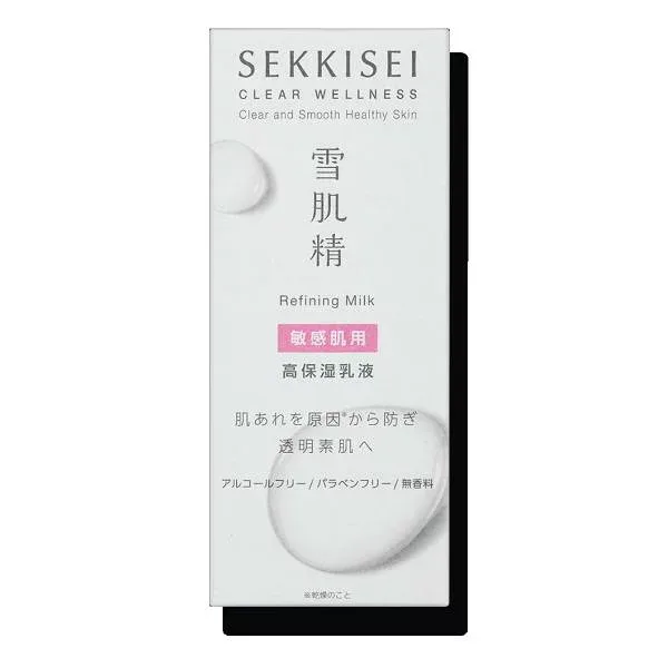コーセー 雪肌精 クリアウェルネス リファイニング ミルク SS 140mL 送料無料