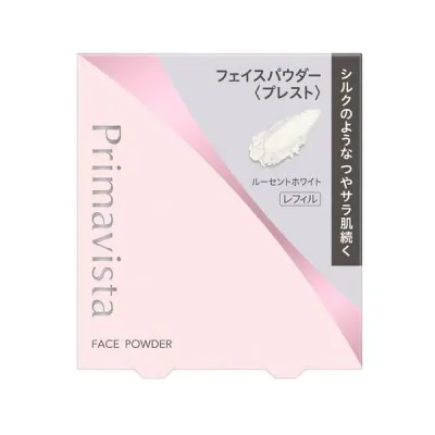 ソフィーナ プリマヴィスタ シルキーラスティング プレスト ルーセントホワイト 9g レフィル メール便送料無料