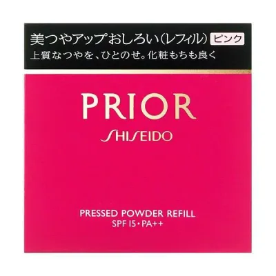 【12,800円以上購入で送料無料(注文後値引き)】資生堂 プリオール 美つやアップおしろい(レフィル) ピンク 9.5g メール便対応商品
