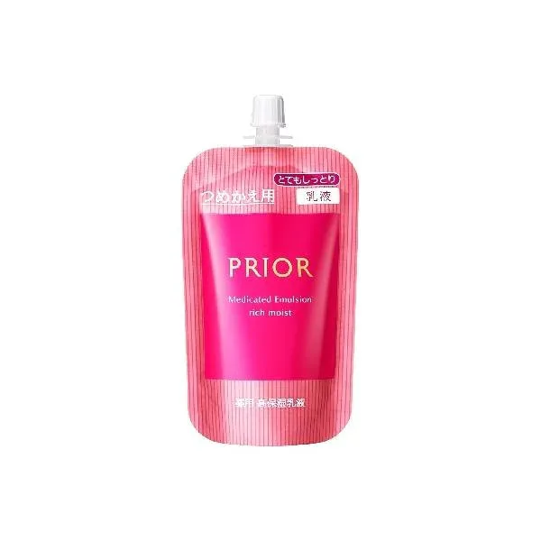 【12,800円以上購入で送料無料(注文後値引き)】資生堂 プリオール 薬用 高保湿乳液 とてもしっとり つめかえ用 100ml メール便