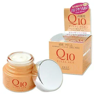 Q10 バイタルエイジ 肌年齢対策 活肌クリーム 40g ViTAL AGE コーセーコスメポート(KOSE COSMEPORT)