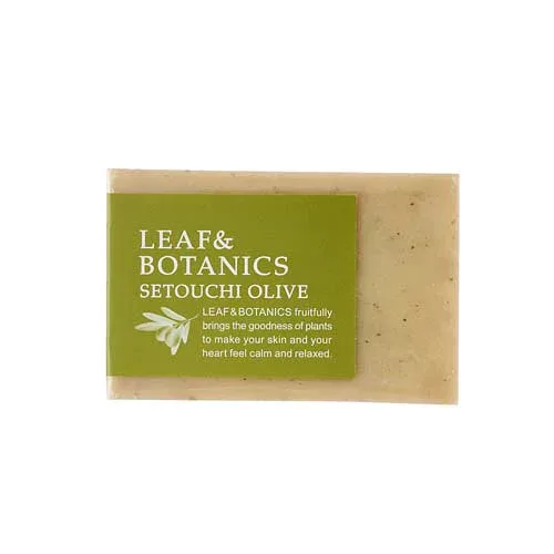 Matsuyama Yushi Mother Soap LEAF&BOTANICS Setouchi Olive 90g matsuyama