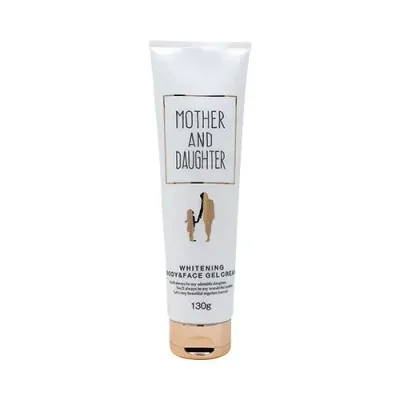 MOTHER AND DAUGHTER ホワイトニング ボディ&フェイスジェルクリーム 130g 医薬部外品 ツーウェイワールド
