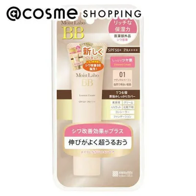 「ポイント10倍 10月24日〜25日」明色化粧品 モイストラボ BBエッセンスクリーム ナチュラルベージュ 30g BBクリーム アットコスメ 正規品