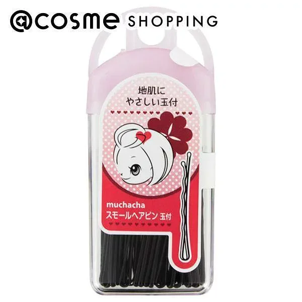 「ポイント10倍 10月24日〜25日」muchacha muchacha スモールヘアピン 玉付 ヘアピン・ヘアクリップ アットコスメ 正規品 ヘアケア
