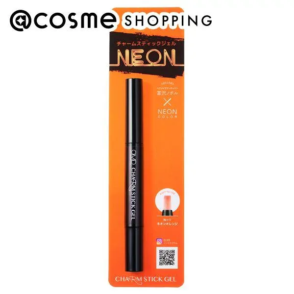 「ポイント10倍 10月24日〜25日」OMD チャームスティックジェル N-1 ネオンオレンジ 2.5ml ジェルネイル アットコスメ