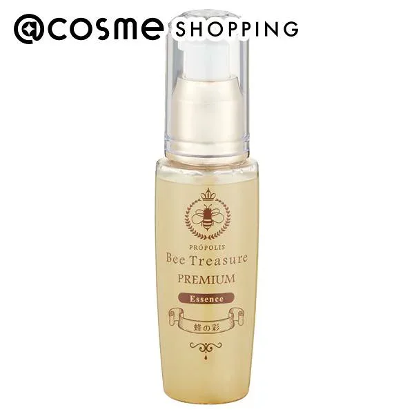 「ポイント10倍 10月15日」 BeeTreasure PREMIUM 蜂の彩エッセンス 本体 60ml 美容液 【送料無料】 アットコスメ