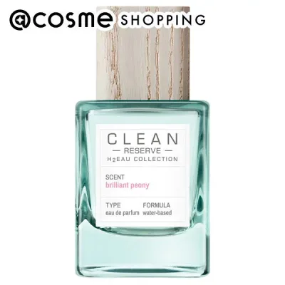 「ポイント10倍 10月24日〜25日」CLEAN (クリーン) クリーン リザーブ H2オー ブリリアント ピオニー オードパルファム 50mL 香水 【送料無料】 アットコスメ
