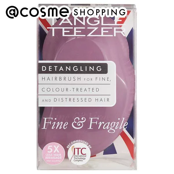 「ポイント10倍 10月20日」 TANGLE TEEZER(タングル ティーザー) ザ・オリジナル ソフト&ダメージ アンティークモーブ 50g ヘアブラシ アットコスメ
