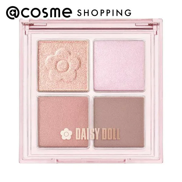 「ポイント10倍 10月24日〜25日」DAISY DOLL by MARY QUANT アイドローシャドウ 04 イチゴミルク 本体 6g アイシャドウ アットコスメ