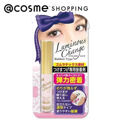 ビー・エヌ ルミナスチェンジアイラッシュグルー ゴムラテックス 5ml つけまつげ接着剤 アットコスメ