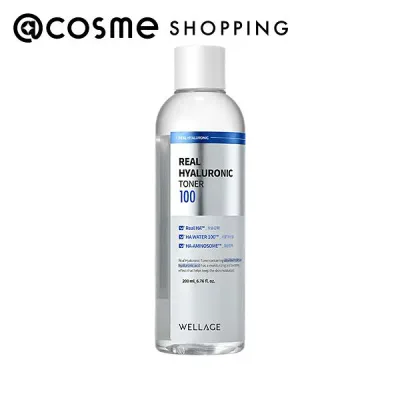 「ポイント10倍 10月24日〜25日」WELLAGE HAトナー 本体 200ml 化粧水 アットコスメ