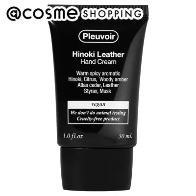 Pleuvoir ハンドクリーム 本体/ヒノキレザー 30ml ハンドクリーム アットコスメ