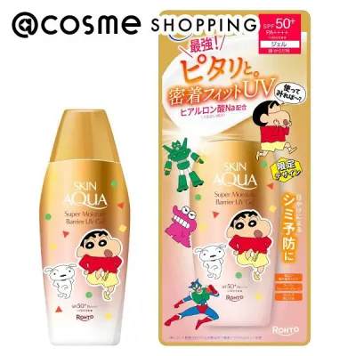 スキンアクア スーパーモイスチャーバリアUVジェル クレヨンしんちゃん 100g 日焼け止め アットコスメ