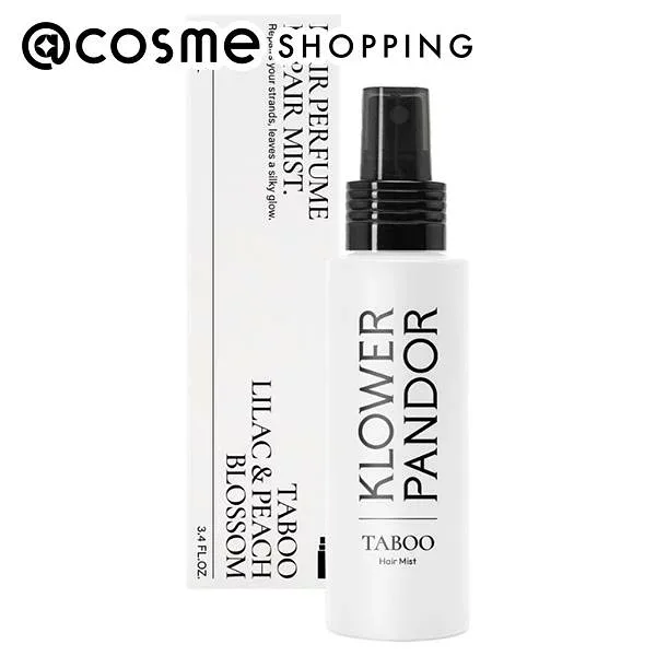「ポイント10倍 10月24日〜25日」KLOWER PANDOR フレグランスヘアミスト タブー 100ml ヘアフレグランス アットコスメ