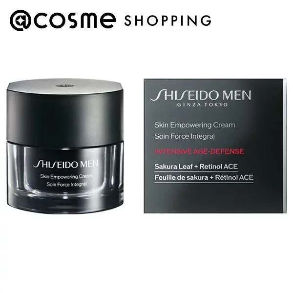 SHISEIDO SHISEIDO メン スキンエンパワリングクリーム 本体/シトラスとバンブーグリーンの香り 50g フェイスクリーム 【送料無料】 アットコスメ