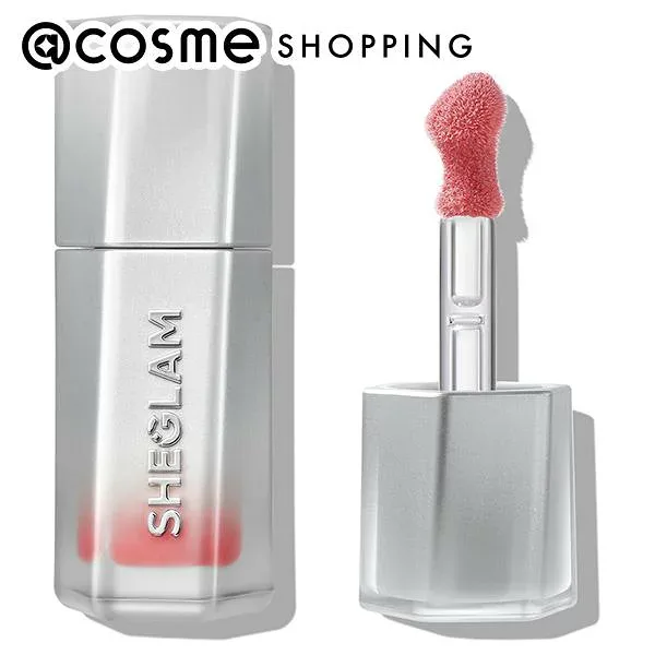 「ポイント10倍 10月24日〜25日」SHEGLAM グラスロックエアーグロス 119メイクイットポップ 3.4ml 口紅・リップグロス アットコスメ