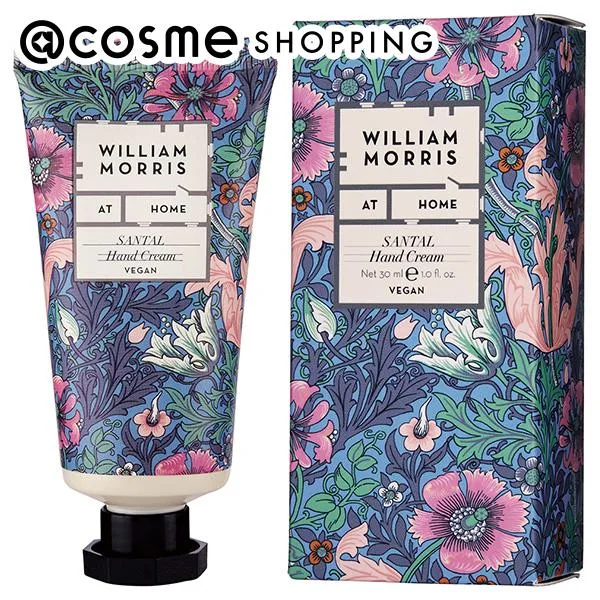 WILLIAM MORRIS AT HOME ハンドクリーム サンタル 30mL ハンドクリーム アットコスメ