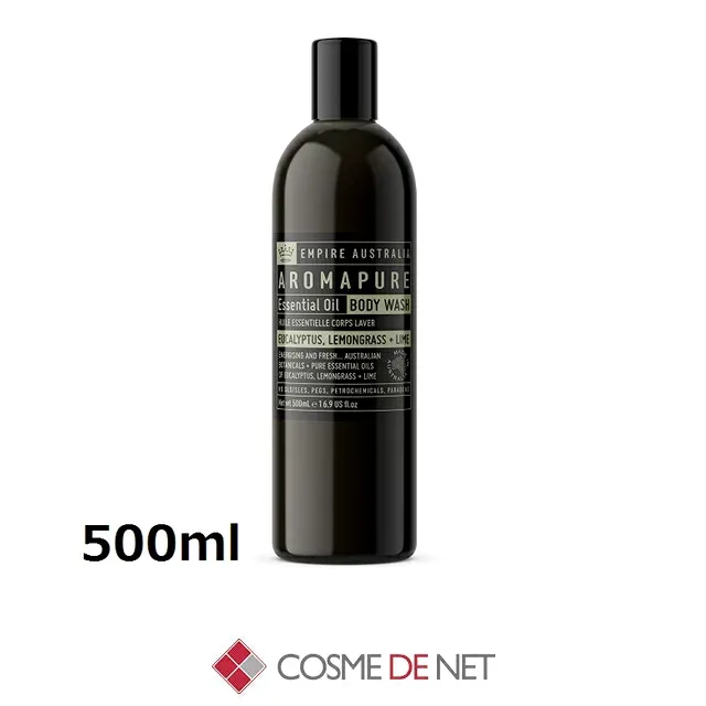 エンパイア オーストラリア AROMAPURE ボディウォッシュ 500ml EU(ユーカリ・レモングラス・ライム) コスメデネット