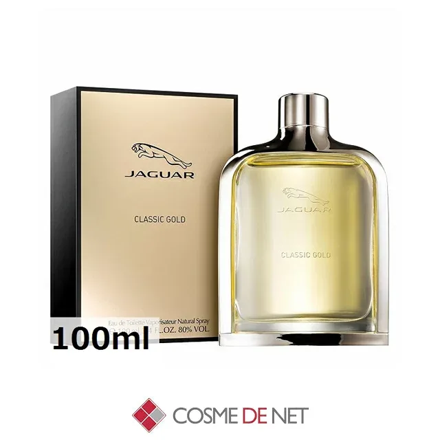 ジャガー クラシック ゴールド オードトワレ 100ml コスメデネット ウッディ系 オールスキン
