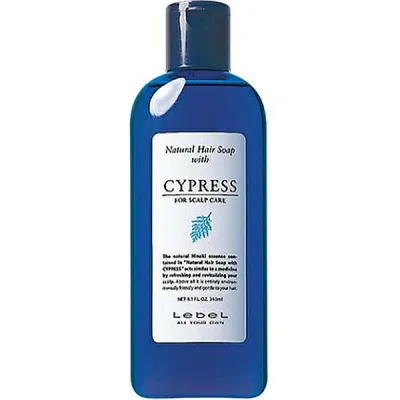 【5個セット】ルベル ナチュラル ヘア ソープ ウィズ CYP(サイプレス)240ml (サロン専売品 美容室 ルベル シャンプー shampoo 頭皮ケア フケ ふけ かゆみ シャンプー タカラベルモント)