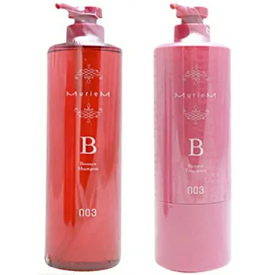 ナンバースリー ミュリアム シャンプー B 660ml & トリートメント B 620g セット 【ポンプなし】 (003 ナンバースリー シャンプー ヘアトリートメント 美容室専売 美容室 美容院 サロン専売品 salon shampoo ヘアケア)