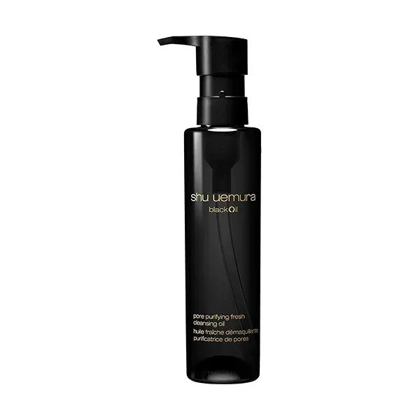 シュウウエムラ ブラック クレンジング オイル 150ml(shu uemura スキンケア メイク落とし 美容液で落とす 毛穴 角栓 くすみケア ダブル洗顔不要 美容院 美容室 サロン専売品)