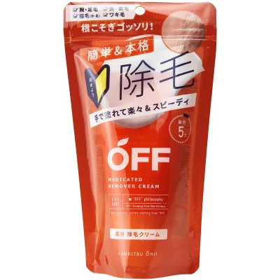 【公式/送料無料】柑橘王子 薬用除毛クリーム 180g