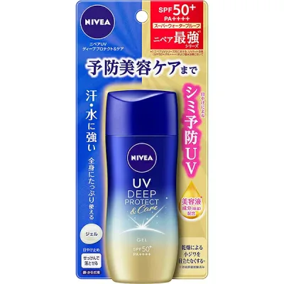 【花王】ニベアUV ディープ プロテクト&ケア ジェル 80g【日焼け止め】【UVケア】【NIVEA】