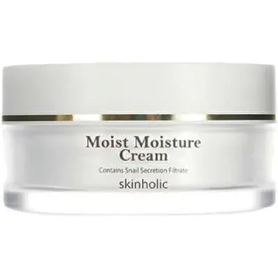 わけあり【使用期限 2027年5月15日】【在庫処分】【送料無料】skin holic(スキンホリック) モイストモイスチャークリーム 60g【かたつむりスキンケア】【カタツムリ】【韓国コスメ】【クリーム】