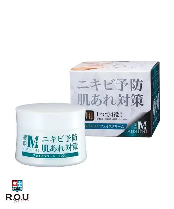 【R.O.U】MEDISTHE メディステ 薬用NI-KIBIオールインワンフェイスクリーム 100g【医薬部外品】
