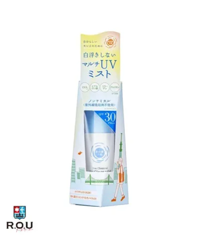 【ポイント10倍 10/14 20:00〜10/17 9:59まで】紫外線予報 ノンケミカルUVクリアミスト M SPF30 PA++ 30mL【石澤研究所】
