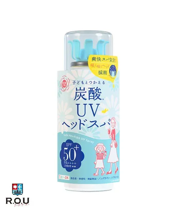 【ポイント5倍 10/24 20:00〜10/27 9:59まで】【R.O.U】紫外線予報 炭酸UVヘッドスパF SPF50+ PA++++ UV耐水性★★ 60g【石澤研究所】 【数量限定】