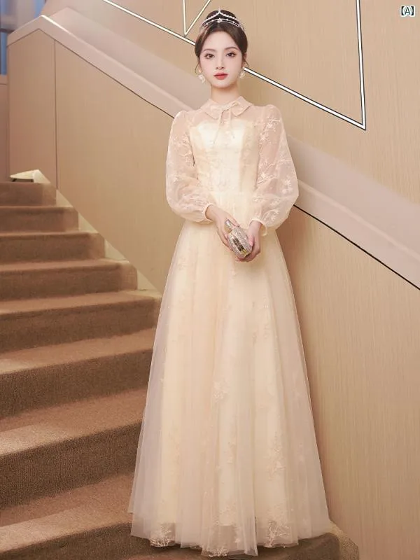 ドレス レディース プリンセス フレンチスタイル 高級感 パーティー 成人式 誕生日 セレモニー イブニング フォーマル ステージ オーディション エレガント ユニーク 軽やか ワンピースタイプ