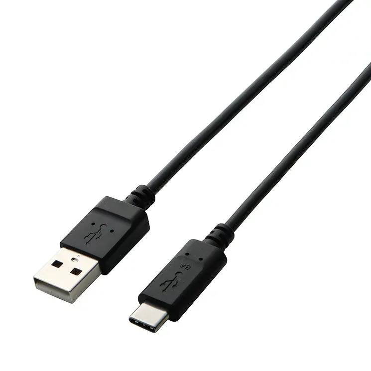 エレコム タブレット用ケーブル A-C USB2.0 1.0m ブラック TB-AC10NBK