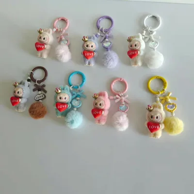 ラブブ風 キーホルダー ストラップ G