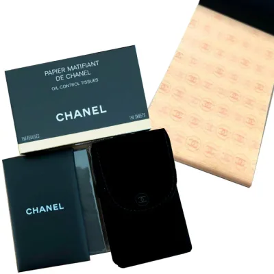 CHANEL シャネル オイルコントロールティッシュ あぶらとり紙 化粧品 コスメ メイク 化粧直し ミラー 鏡 chanel-oil-control-tissues 保湿 引き出物【売れ筋】