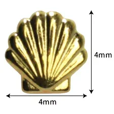 SHAREYDVA シャレドワ メタルシェル 4mm 30P ゴールド