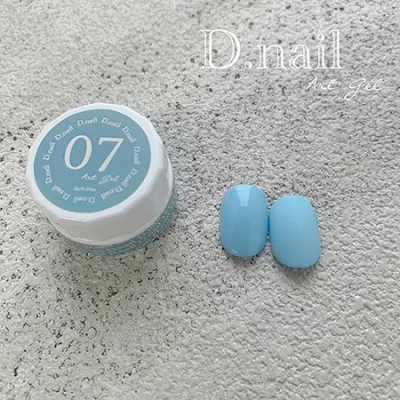 D.nail アートジェル 極ジェル 07 ライトブルー