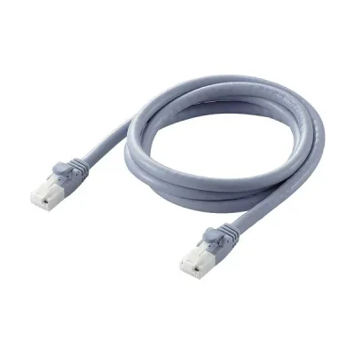 (まとめ) エレコム ツメ折れ防止LANケーブル(Cat6A対応) ブルー 3.0m LD-GPAT/BU3/RS 1本 【×5セット】