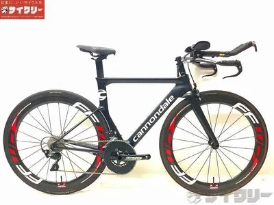 ロードバイク タイムトライアル・トライアスロン キャノンデール SLICE105 /FFWD F6R 2018頃 中古