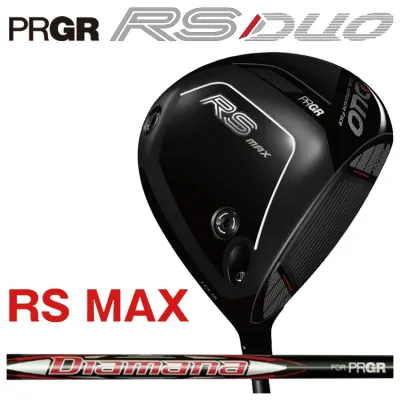 プロギア RS DUO RS-MAX ドライバーDiamana FOR PRGR カーボンシャフトPRGR 2026 【右打ち】