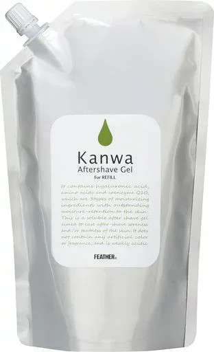 フェザーアフターシェーブジェル 緩和 500g つめ替え用