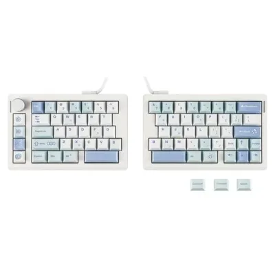 EPOMAKER Split70 ワイヤレスゲーミングキーボード 分割キーボード QMK/VIA対応 テンキーレス 70% メカニカルキーボード