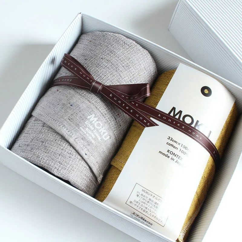 今治タオル コンテックス MOKU モク ギフトセットImabari Towel Kontex MOKU GiftSetSize M 2枚ギフトラッピング無料 のし無料