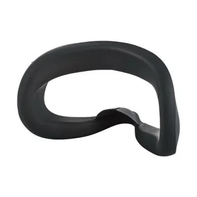 エレコム(ELECOM) Oculus Meta Quest 2 対応 フェイスカバー シリコン ブラック VR-Q2FC01BK