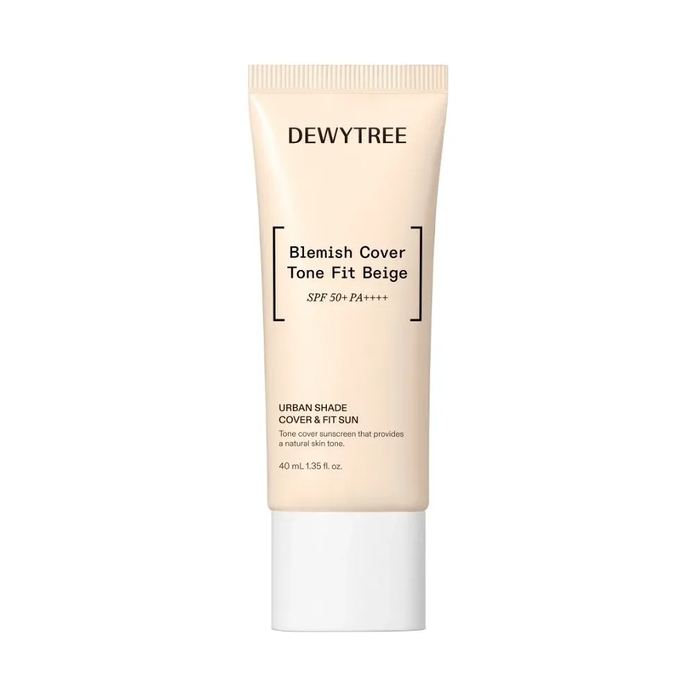 【海外発送】日焼け止めクリーム DewyTree アーバンシェイド カバー アンド フィット サン 40ml デュイトリ アーバンシェイド カバー アンド フィット サン チューブ型の容器形態 SPF 50+ PA++++ 形状:チューブ【並行輸入品】